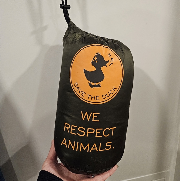 Save the Duck Lynn Puffer Vest Pine Green Ultra Light Jacket Women's Size S - Picture 7 of 9